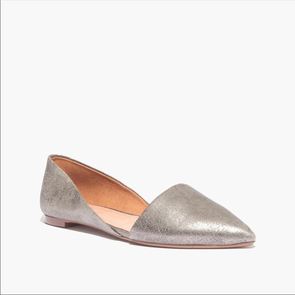 Madewell Shoes - Madewell | Lydia Metallic D’orsay Flats
